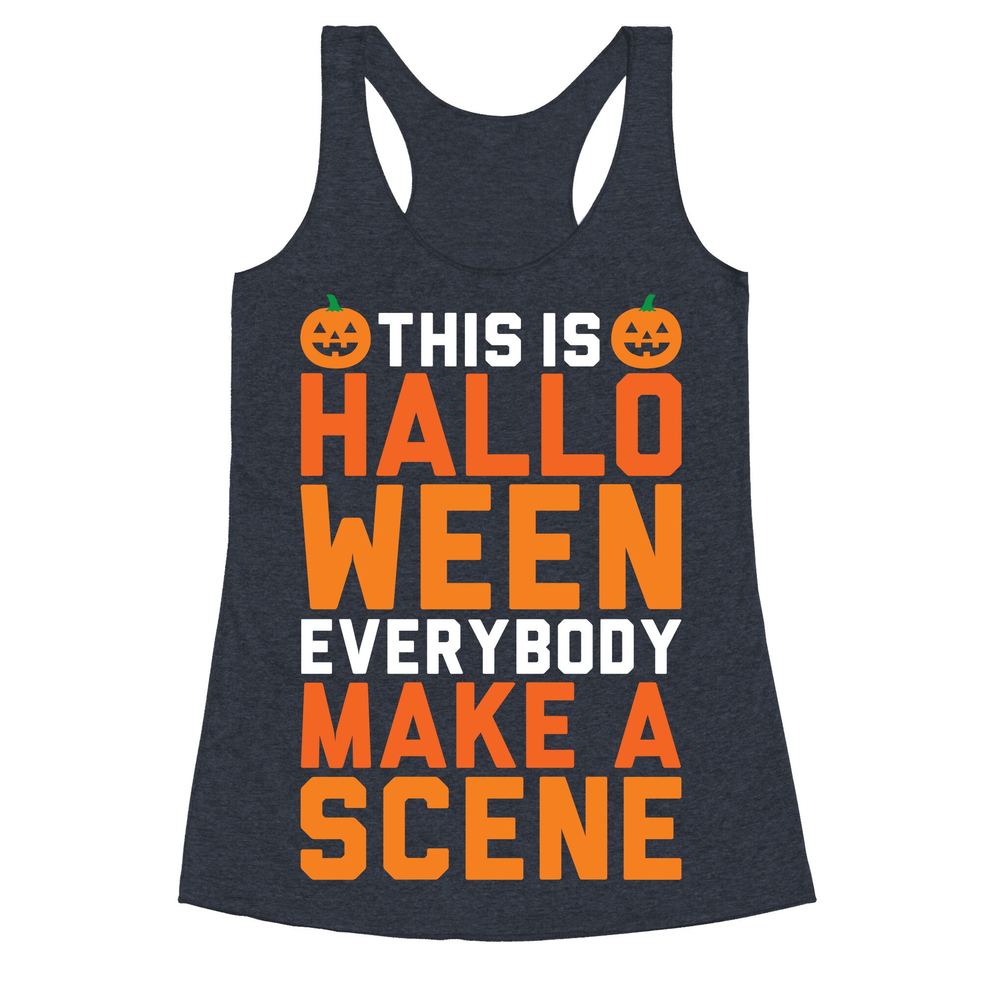 This Is Halloween Racerback Tank